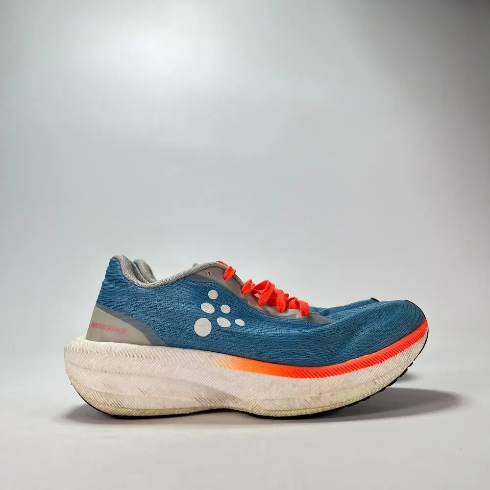 Craft Pro Endur Distance Blue Orange Athletic Road Running Shoes Women's Size 8